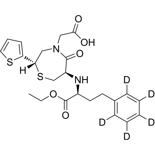 Temocapril-d5 (Temocapril-d5) 1356840-03-3